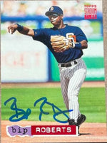Bip Roberts Signed 1994 Stadium Club Baseball Card - San Diego Padres