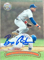 Bip Roberts Signed 1996 Stadium Club Baseball Card - San Diego Padres - PastPros