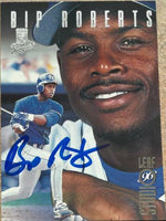Bip Roberts Signed 1996 Studio Baseball Card - Kansas City Royals - PastPros