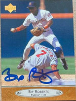 Bip Roberts Signed 1996 Upper Deck Baseball Card - San Diego Padres - PastPros