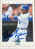 Bip Roberts Signed 1997 Score Baseball Card - Kansas City Royals