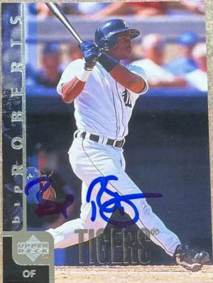 Bip Roberts Signed 1998 Upper Deck Baseball Card - Detroit Tigers