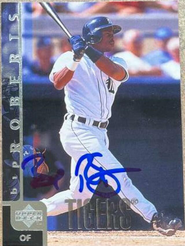 Bip Roberts Signed 1998 Upper Deck Baseball Card - Detroit Tigers - PastPros
