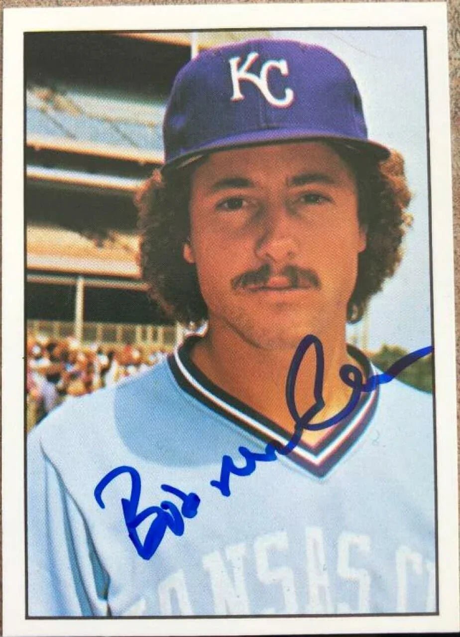 Bob McClure Signed 1976 SSPC Baseball Card - Kansas City Royals