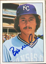 Bob McClure Signed 1976 SSPC Baseball Card - Kansas City Royals