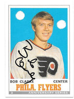 Bobby Clarke Signed 1982-93 O-Pee-Chee Anniversary Series Hockey Card - Philadelphia Flyers - PastPros