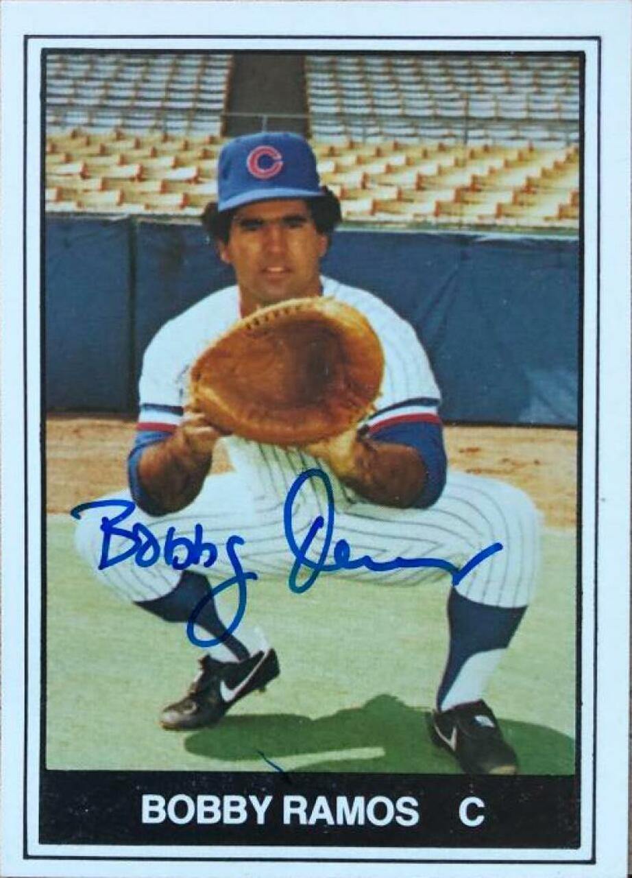 Bobby Ramos Signed 1982 TCMA Baseball Card - Columbus Clippers - PastPros