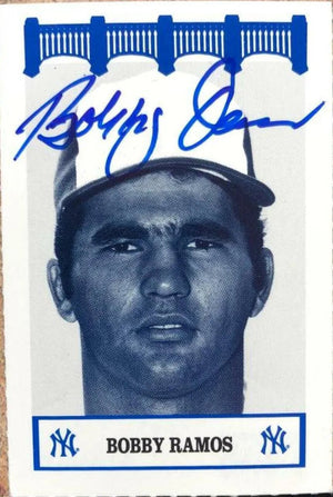 Bobby Ramos Signed 1992 WIZ Baseball Card - New York Yankees