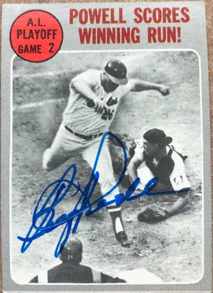 Boog Powell Signed 1970 Topps Baseball Card #200 - Baltimore Orioles - PastPros