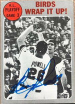 Boog Powell Signed 1970 Topps Baseball Card #201 - Baltimore Orioles