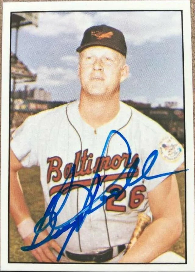 Boog Powell Signed 1978 TCMA The 60s Baseball Card - Baltimore Orioles