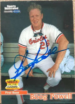 Boog Powell Signed 1999 Sports Illustrated Greats of the Game Baseball Card - Baltimore Orioles