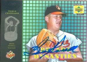 Boog Powell Signed 2001 Upper Deck Decade 1970's Dynasties Baseball Card - Baltimore Orioles