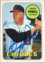 Boog Powell Signed 2002 Topps Archives Baseball Card - Baltimore Orioles