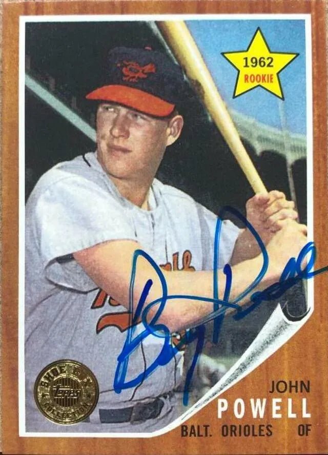 Boog Powell Signed 2003 Topps Shoebox Collection Baseball Card - Baltimore Orioles