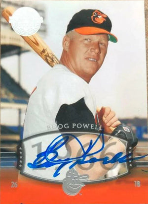 Boog Powell Signed 2004 Upper Deck Legends Timeless Teams Baseball Card - Baltimore Orioles