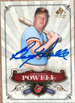 Boog Powell Signed 2006 SP Legendary Cuts Baseball Card - Baltimore Orioles