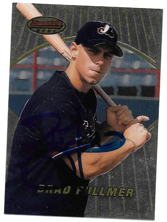 Brad Fullmer Signed 1997 Bowman's Best Baseball Card - Montreal Expos