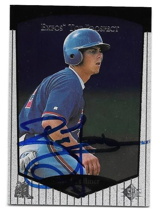 Brad Fullmer Signed 1998 SP Top Prospects Baseball Card - Montreal Expos
