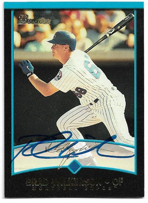 Brad Wilkerson Signed 2001 Bowman Baseball Card - Montreal Expos - PastPros