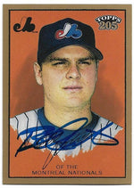 Brad Wilkerson Signed 2003 Topps 205 Baseball Card - Montreal Expos - PastPros
