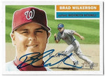 Brad Wilkerson Signed 2005 Topps Heritage Baseball Card - Washington Nationals