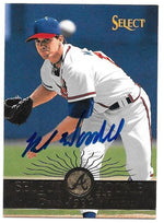 Brad Woodall Signed 1995 Select Baseball Card - Atlanta Braves - PastPros
