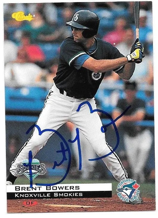 Brett Bowers Signed 1994 Classic Baseball Card - Knoxville Smokies