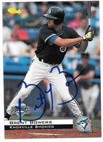 Brett Bowers Signed 1994 Classic Baseball Card - Knoxville Smokies