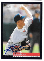 Brian Barnes Signed 1994 Score Baseball Card - Montreal Expos - PastPros