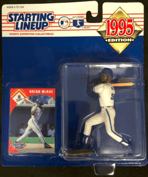 Brian McRae Signed 1995 Kenner Starting Lineup - Kansas City Royals - PastPros