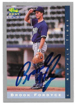 Brook Fordyce Signed 1993 Classic Best Baseball Card - PastPros