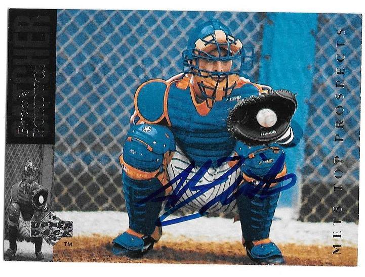 Brook Fordyce Signed 1994 Upper Deck Minors Baseball Card - New York Mets - PastPros