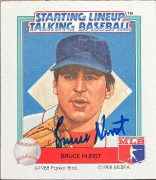 Bruce Hurst Signed 1988 Starting Lineup Talking Baseball Card - Boston Red Sox - PastPros