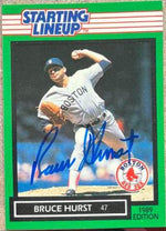 Bruce Hurst Signed 1989 Kenner Starting Lineup Baseball Card - Boston Red Sox - PastPros