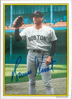 Bruce Hurst Signed 1989 Topps All-Star Set Collector's Edition Baseball Card - Boston Red Sox - PastPros