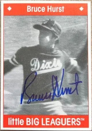 Bruce Hurst Signed 1990 Little Big Leaguers Baseball Card