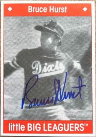 Bruce Hurst Signed 1990 Little Big Leaguers Baseball Card - PastPros