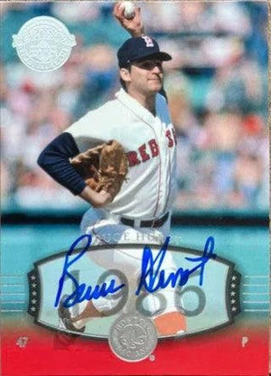 Bruce Hurst Signed 2004 Upper Deck Legends Timeless Teams Baseball Card - Boston Red Sox