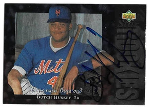 Butch Huskey Signed 1994 Upper Deck Baseball Card - New York Mets - PastPros