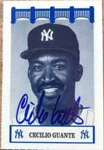 Cecilio Guante Signed 1992 WIZ Baseball Card - New York Yankees - PastPros