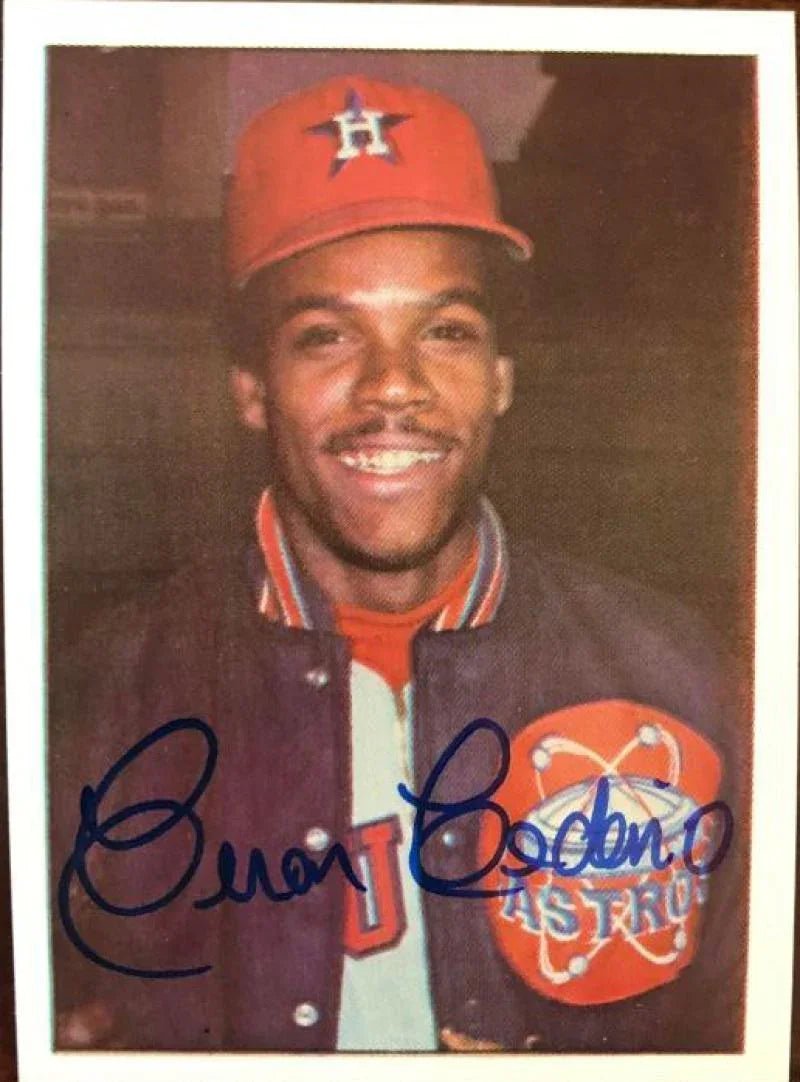 Cesar Cedeno Signed 1975 SSPC Baseball Card - Houston Astros