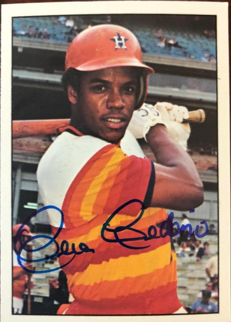 Cesar Cedeno Signed 1976 SSPC Baseball Card - Houston Astros - PastPros