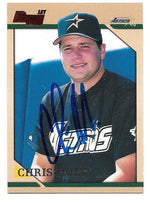Chris Holt Signed 1996 Bowman Baseball Card - Houston Astros - PastPros