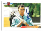 Chris Martin Signed 1992 Bowman Baseball Card - Montreal Expos