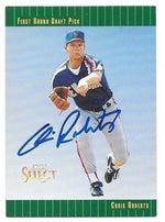Chris Roberts Signed 1993 Score Select Baseball Card - New York Mets