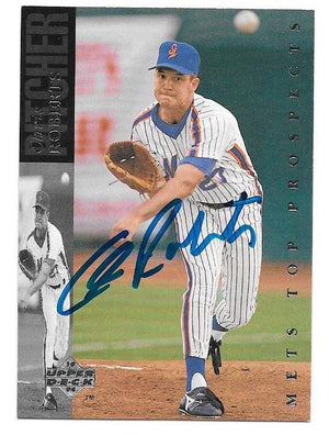 Chris Roberts Signed 1994 Upper Deck Minors Baseball Card - New York Mets - PastPros