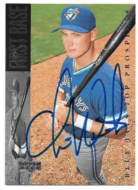 Chris Weinke Signed 1994 Upper Deck Minors Baseball Card - Toronto Blue Jays