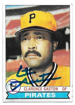 Cito Gaston Signed 1979 Topps Baseball Card - Pittsburgh Pirates