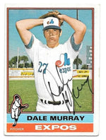 Dale Murray Signed 1976 O-Pee-Chee Baseball Card - Montreal Expos